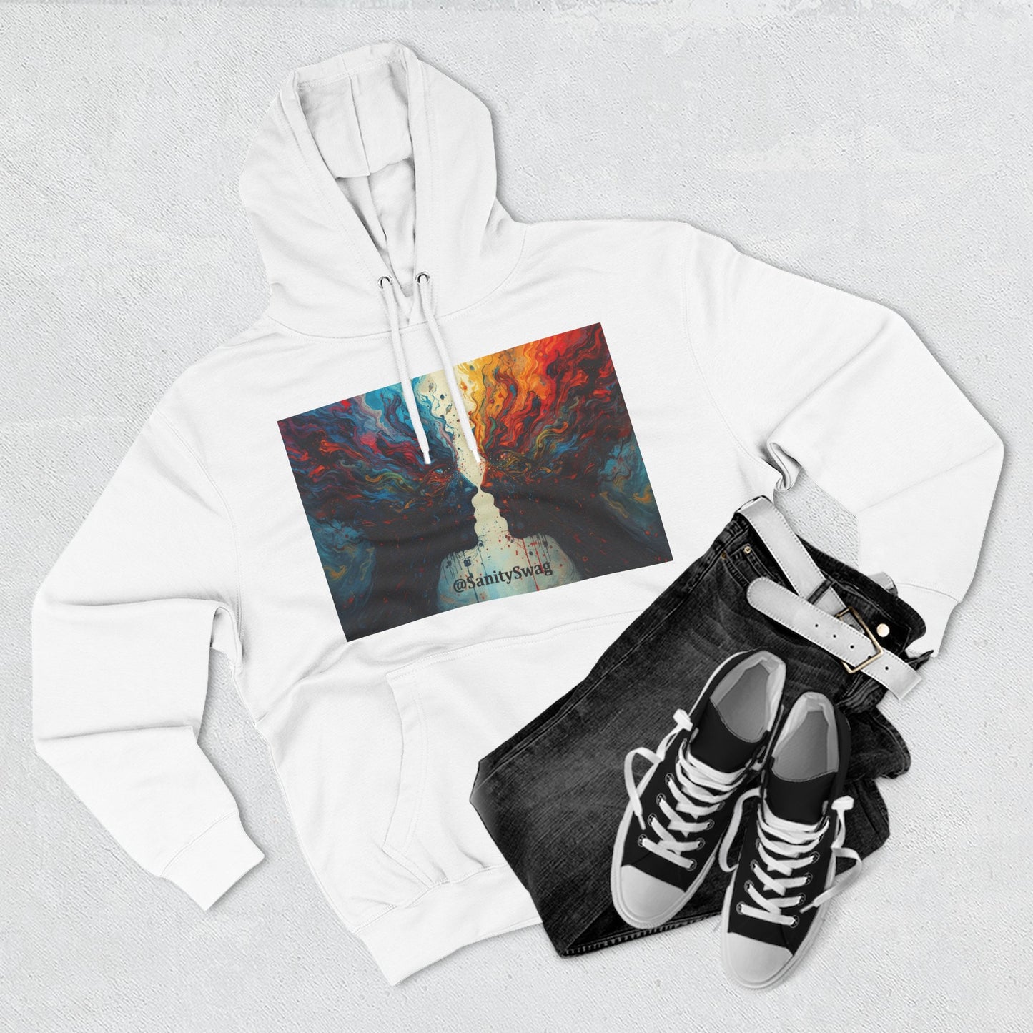 Official Sanity Swag Fleece Hoodie