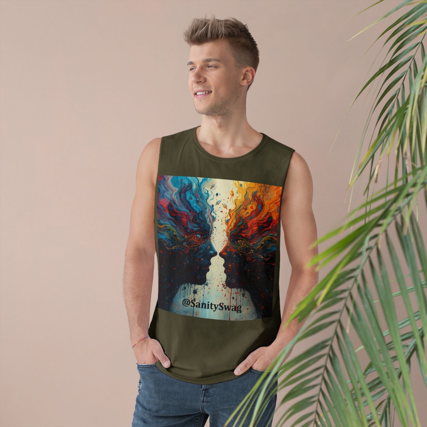 Official Sanity Swag Journey of Confidence Unisex Tank Top