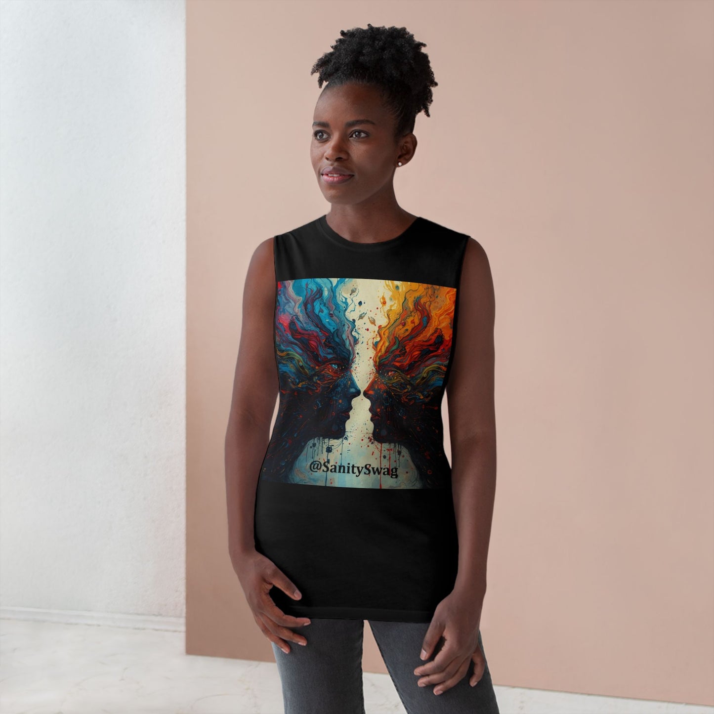 Official Sanity Swag Journey of Confidence Unisex Tank Top