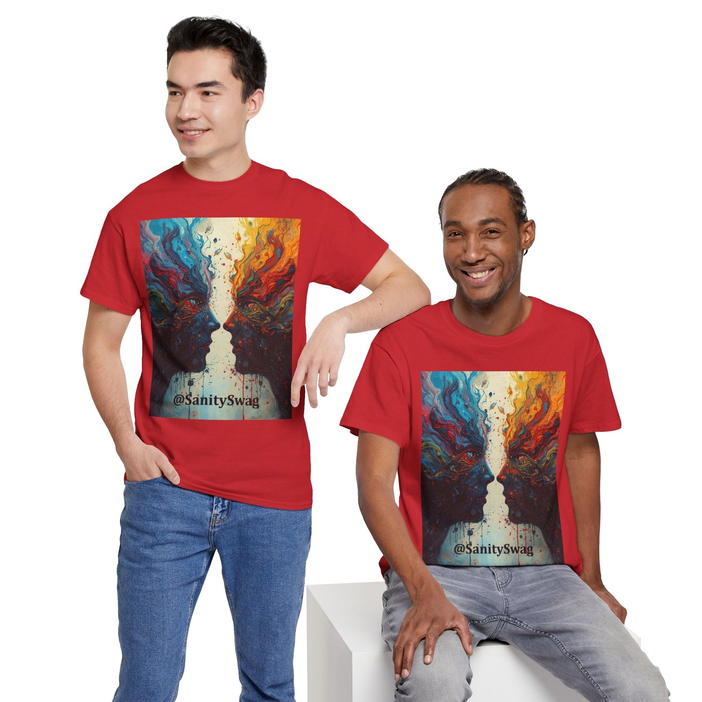 Official Sanity Swag Unisex Heavy Cotton T-shirt