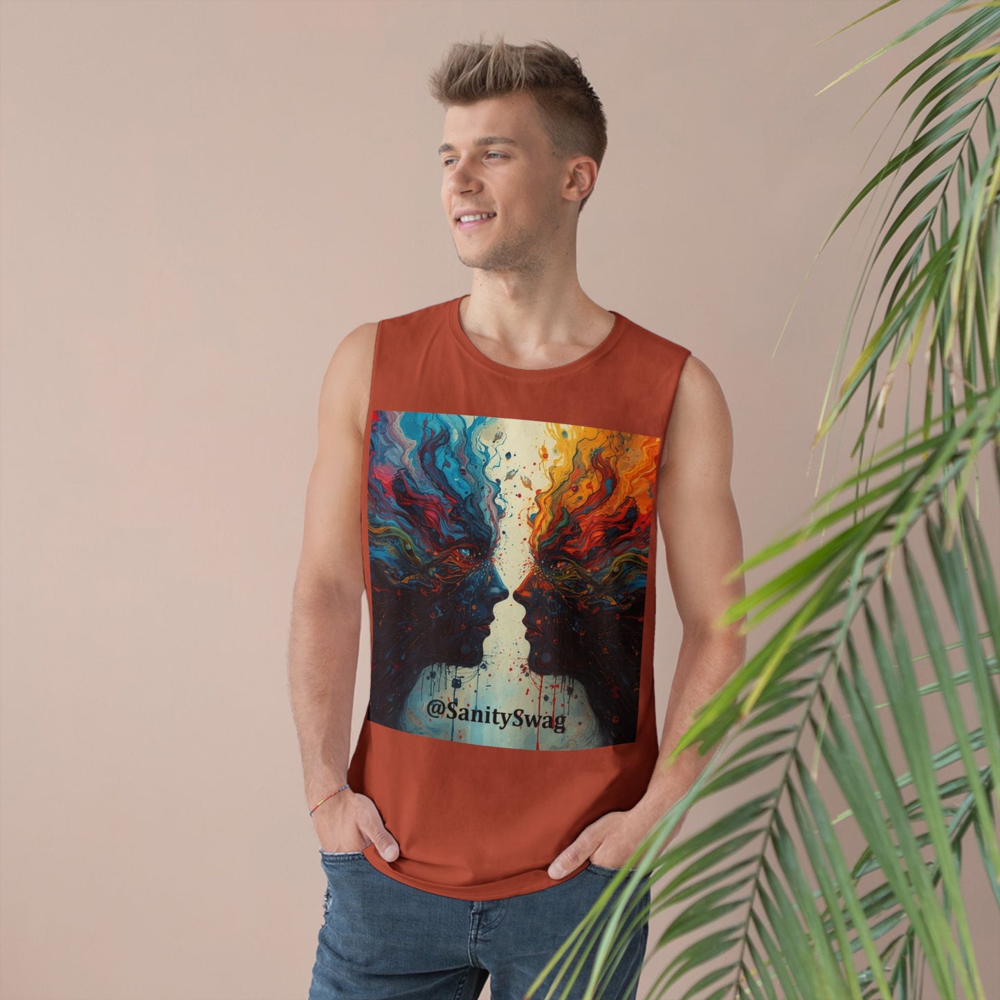 Official Sanity Swag Journey of Confidence Unisex Tank Top